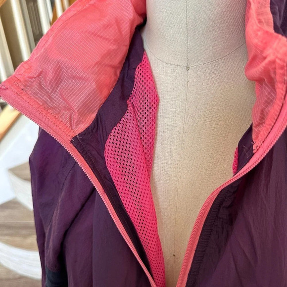 NWT Opening Ceremony Color Blocked Nylon Jacket with Hidden Hood - Men's XL - Picture 7 of 11